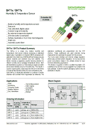 Datasheet SHT15 manufacturer Неопределенные